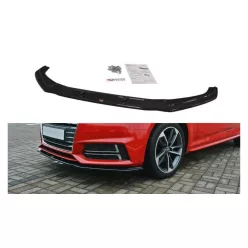 Splitter Audi A4 B9 S-Line Front v.2 Gloss Black