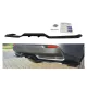 Splitter Lexus NX I H Rear Central with Diffuser Gloss Black