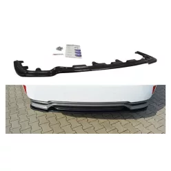   Splitter Lexus RX IV H Rear Central without Diffuser Gloss Black