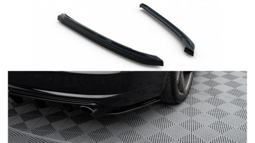 Splitter Audi A8 D4 Rear Side Gloss Black