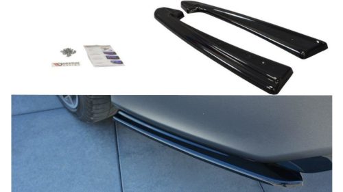 Splitter Audi RS7 Facelift Rear Side v.1 Gloss Black