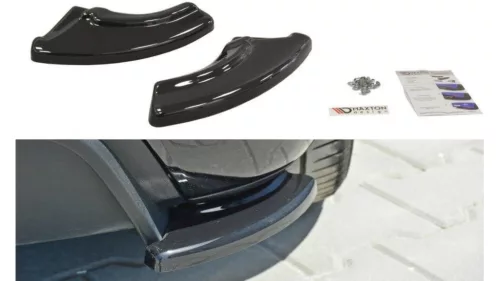 Splitter Fiat Punto Evo Abarth Rear Side Gloss Black