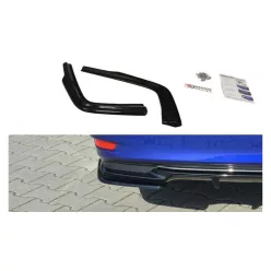 Splitter Lexus GS IV Facelift Rear Side Gloss Black