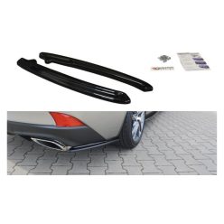 Splitter Lexus IS III Facelift T Rear Side Gloss Black