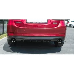 Splitter Mazda 6 III Facelift Rear Side v.1 Gloss Black