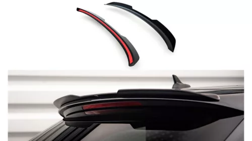 Spoiler Audi A6 C7 Avant Roof v.1 Gloss Black