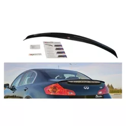 Spoiler Infiniti G37 Rear Gloss Black