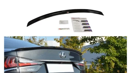 Spoiler Lexus GS IV Facelift Rear Gloss Black