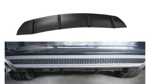 Diffuser Audi A7 C7 S-Line Rear Gloss Black