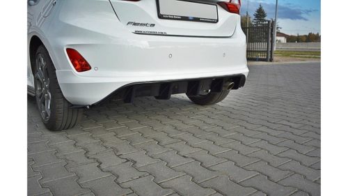 Diffuser Ford Fiesta VIII ST ST-Line Rear Valance Gloss Black
