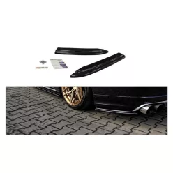 Splitter Audi S8 D4 Facelift Rear Side Gloss Black