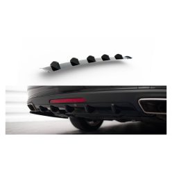 Diffuser Mercedes-Benz CLS C218 Rear Valance Gloss Black