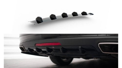 Diffuser Mercedes-Benz CLS C218 Rear Valance Gloss Black