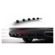 Diffuser Mercedes-Benz CLS C218 Rear Valance Gloss Black