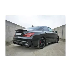   Diffuser Mercedes-Benz CLA A45 AMG C117 Facelift Side Skirts Racing v.1