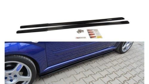 Diffuser Ford Focus I RS Side Skirts Gloss Black