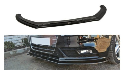 Splitter Audi A4 B8 Facelift Front v.1 Gloss Black