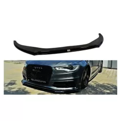 Splitter Audi A6 C7 S-Line Front v.2 Gloss Black