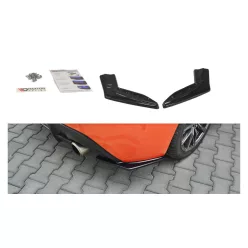Splitter Toyota GT86 Facelift Rear Side v.1 Gloss Black