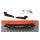 Splitter Toyota GT86 Facelift Rear Side v.2 Gloss Black + Red