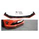 Splitter Toyota GT86 Facelift Front v.4 Gloss Black + Red