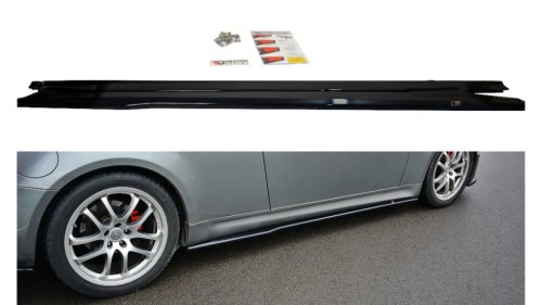 Diffuser Infiniti G35 Side Skirts Gloss Black