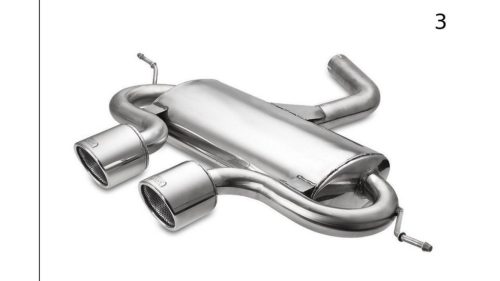 VOLKSWAGEN GOLF VI, GOLF V R32, SCIROCCO 3 SPORTS EXHAUST MUFFLER EXHAUST 3