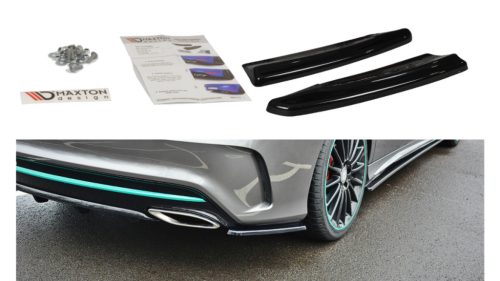 Splitter Mercedes-Benz CLA C117 Facelift Gloss Rear Side