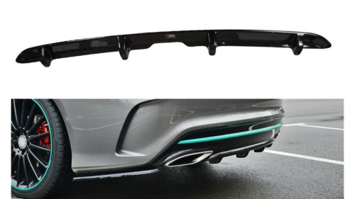 Diffuser Mercedes-Benz CLA C117 Rear Valance FACELIFT Gloss Black