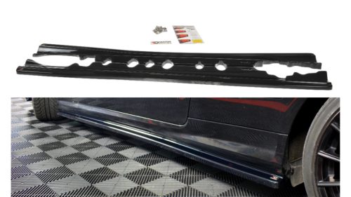 Diffuser Mercedes-Benz E W207 AMG-Line Side Skirts Gloss Black