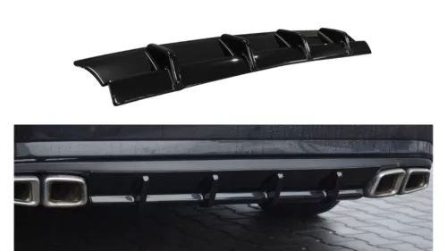 Diffuser Mercedes-Benz E63 AMG W212 Rear Valance Gloss Black