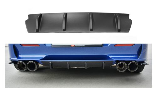 Splitter Alfa Romeo 156 GTA SW Rear Central Gloss Black