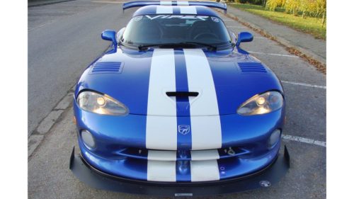 Splitter Dodge Viper GTS Front ABS + Gloss Black