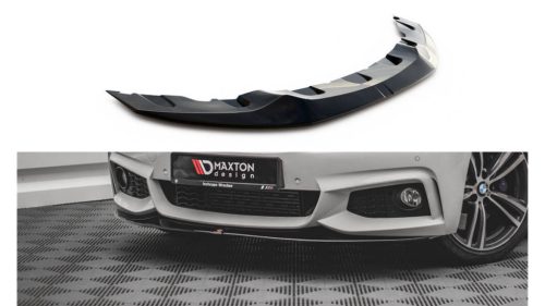 Splitter BMW 4 F32 F36 F33 M-Pack Front v.2 Gloss Black