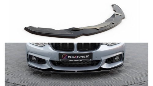 Splitter BMW 4 F32 F36 F33 M-Pack Front v.1 Gloss Black