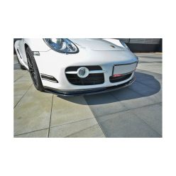 Splitter Porsche Cayman S 987C Front v.2 Gloss Black