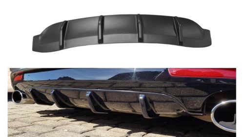 Diffuser Volkswagen Scirocco III Facelift R Rear Valance Gloss Black