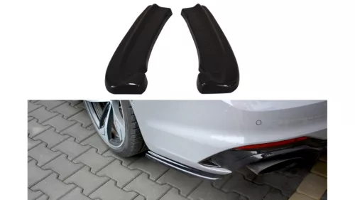 Splitter Audi RS5 F5 Rear Side Gloss Black
