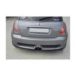 Splitter Mini R53 COOPER S JCW Rear Side Gloss Black