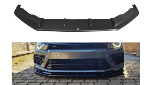 Splitter Volkswagen Scirocco III Facelift R Front v.1 Gloss Black