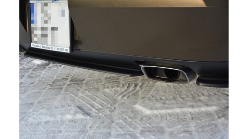 Splitter Dodge Challenger III SRT8 Rear Central without Diffuser Gloss Black