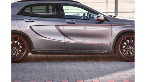 Diffuser Mercedes-Benz GLA 45 AMG SUV (X156) Side Skirts Gloss Black