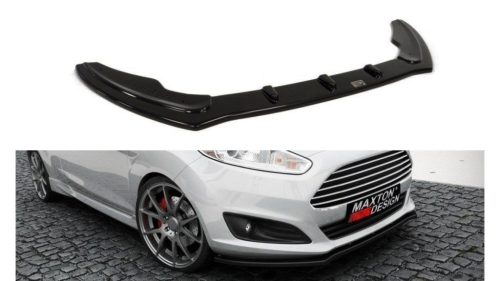 Splitter Ford Fiesta VII Facelift Front Gloss Black