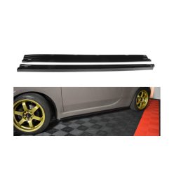 Diffuser Fiat 500 Side Skirts Gloss Black
