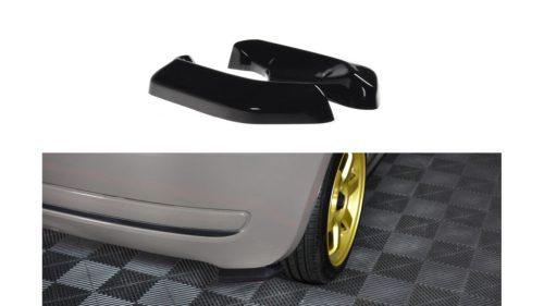 Splitter Fiat 500 Rear Side Gloss Black