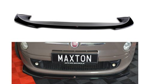 Splitter Fiat 500 Front v.2 Gloss Black
