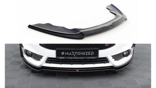 Splitter Ford Fiesta VII Facelift ST Front v.3 Gloss Black