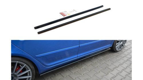 Diffuser Skoda Octavia II RS Side Skirts Gloss Black