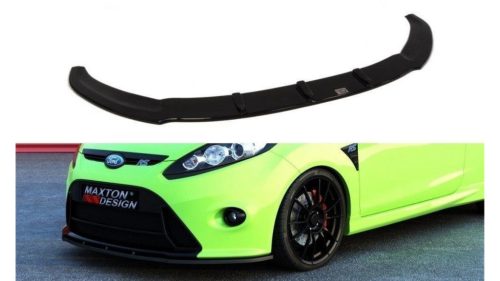 Splitter Ford Fiesta VII Front Bumper RS Look Gloss Black