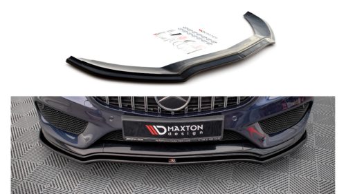 Splitter Mercedes-Benz C W205 C43 Front v.1 Gloss Black